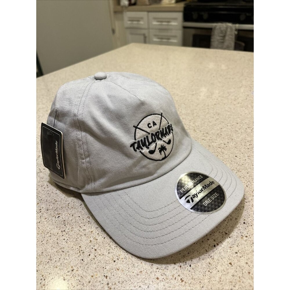 Taylormade Panel Hat  - Gray -NWT